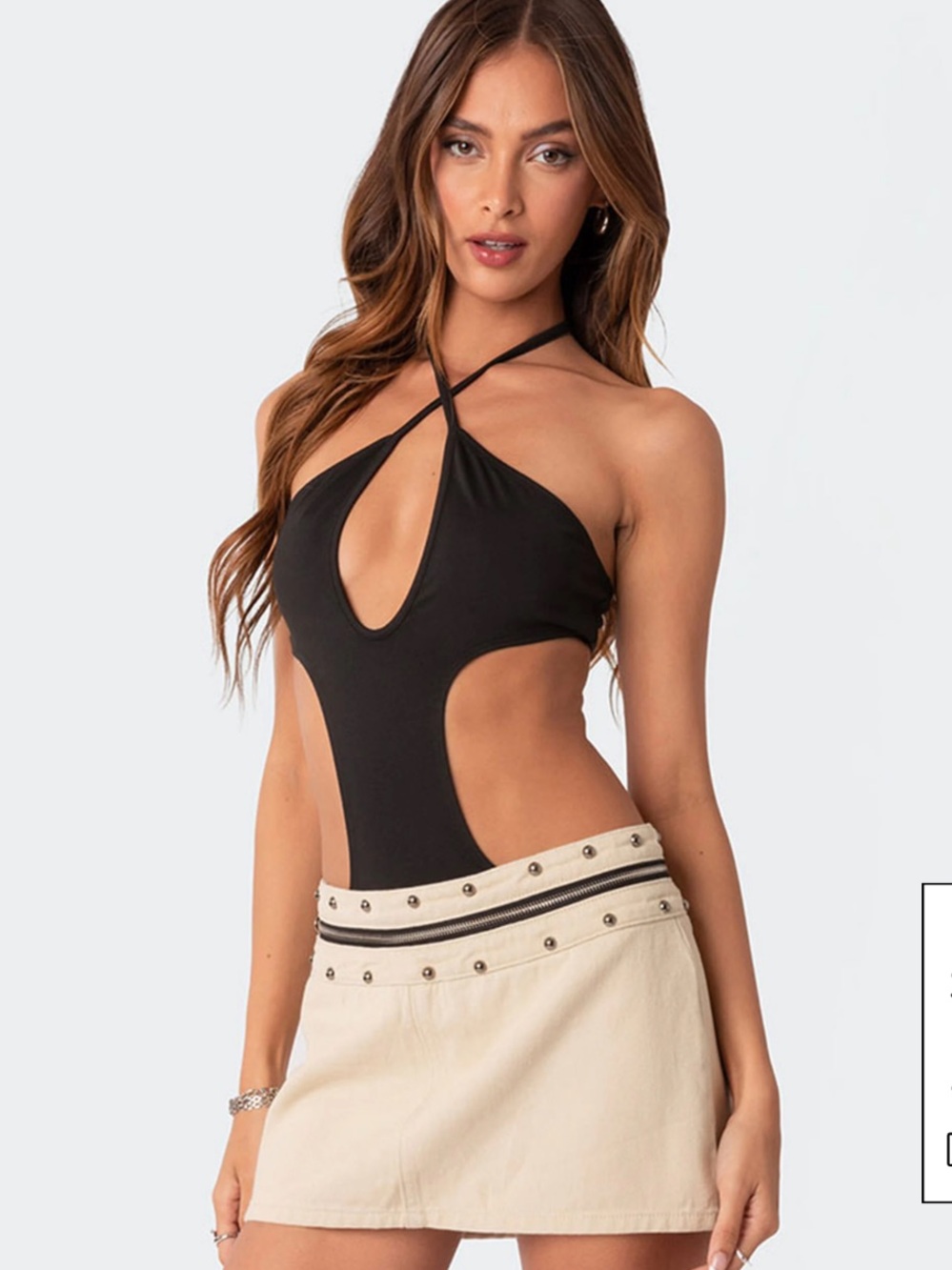 Edikted Unity Cut Out Bodysuit